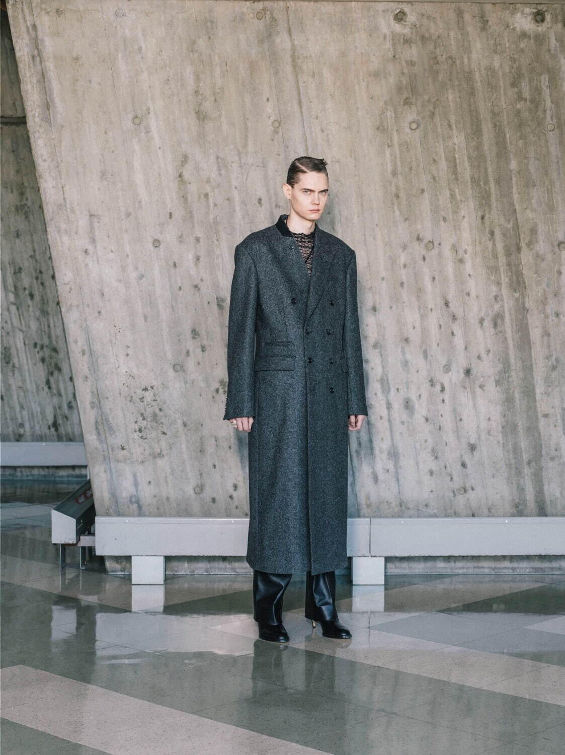 ジョン ローレンス サリバン“マルチファスナー”のボンバーブルゾン