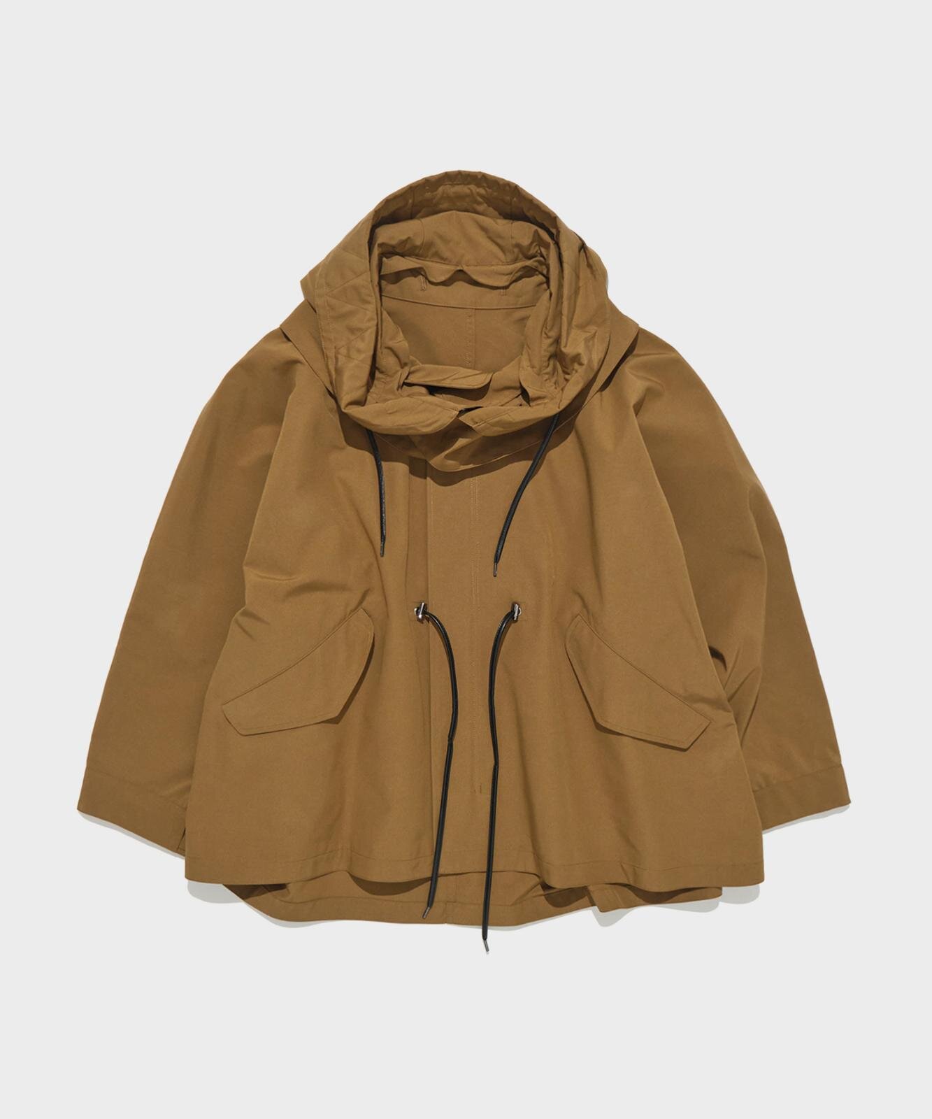 ヴァシュモン“立体襟”のゆったりショートモッズコート、ザ トウキョウ