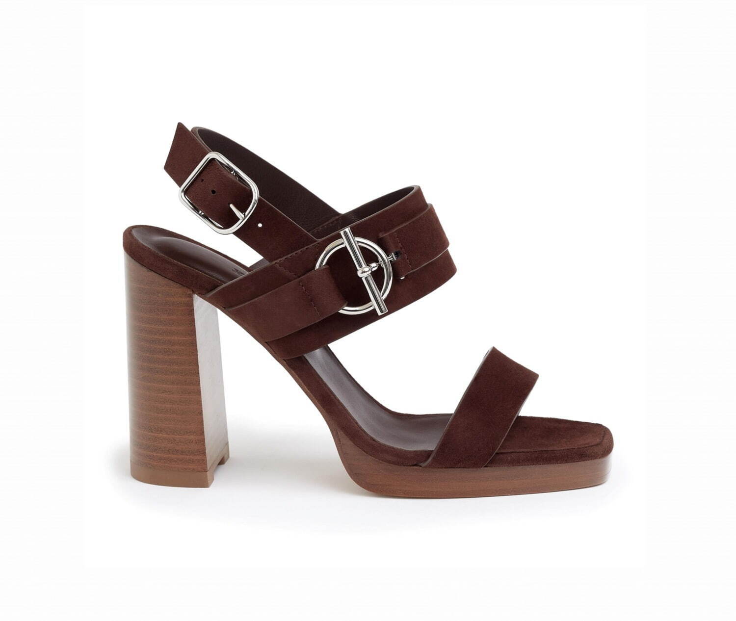 エルメス25年春夏ウィメンズサンダル、バックル輝くレザーサンダルや