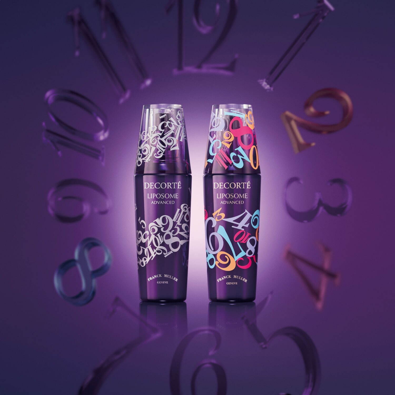 コスメデコルテ×フランク ミュラー、人気No.1「リポソーム」美容液が