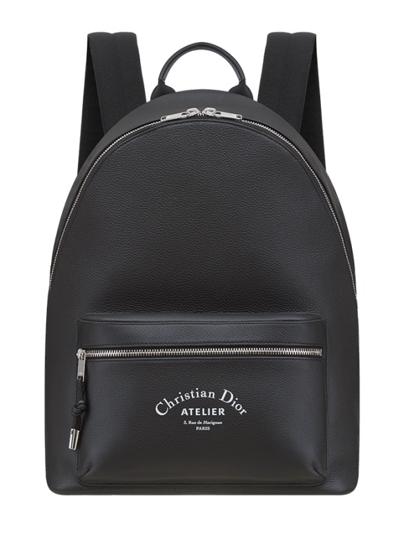 ディオール オム 2018年夏の新作レザーグッズ「ATELIER」ロゴのバック