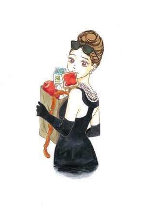 オードリー・ヘプバーン×『いつかティファニーで朝食を』原画展