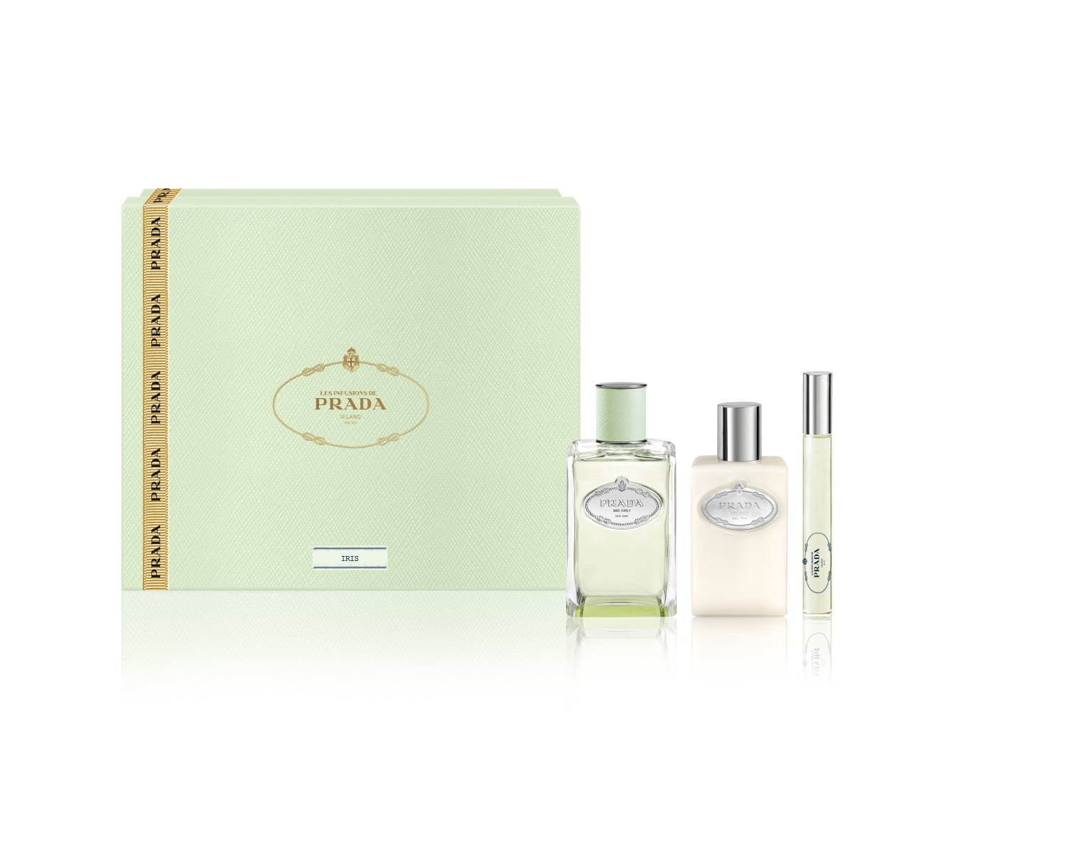 プラダ人気フレグランスの19年クリスマスコフレ、甘いキャラメル香る