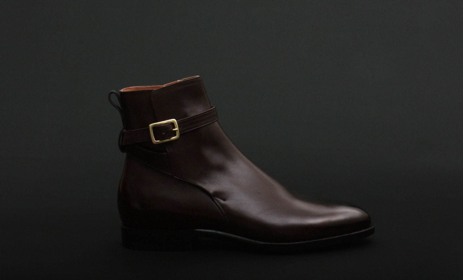 カルマンソロジー限定ブラウンカラーのジョッパーブーツ - イセタン