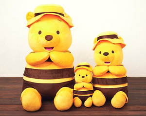 くまのプーさん新作グッズ「ハニー ファニー サニー」幻の“はちみつ