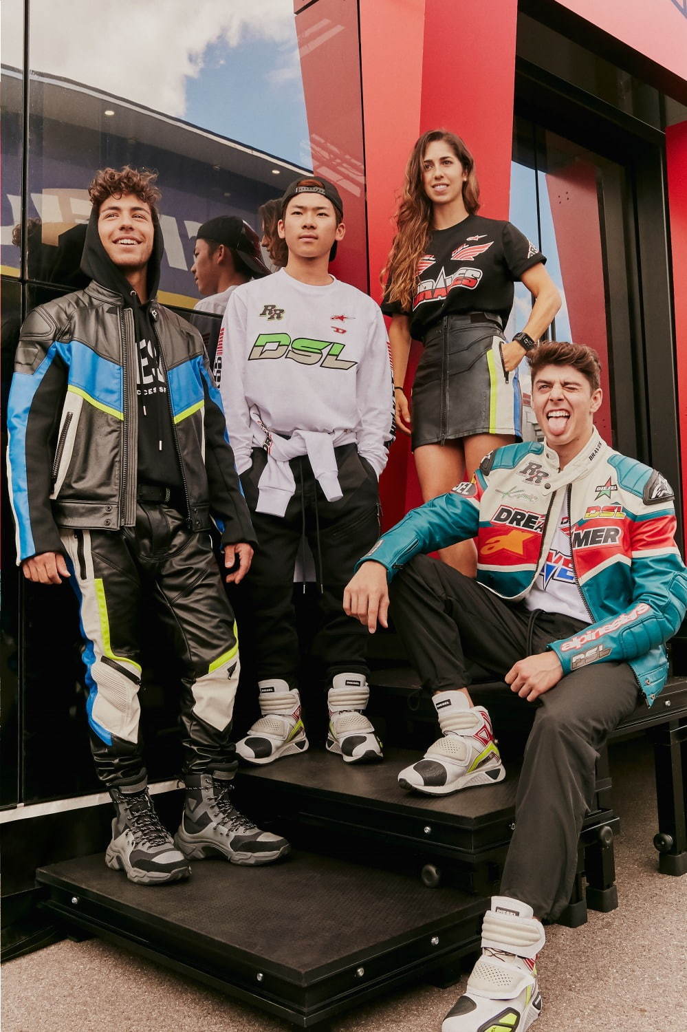 ディーゼル“モータースポーツ”着想のレザージャケットやTシャツ