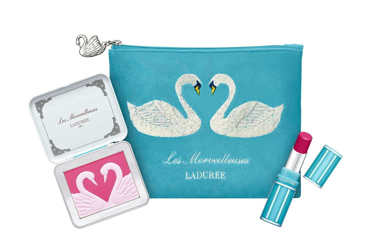 レ・メルヴェイユーズ ラデュレ“白鳥”主役の19年クリスマスコフレ