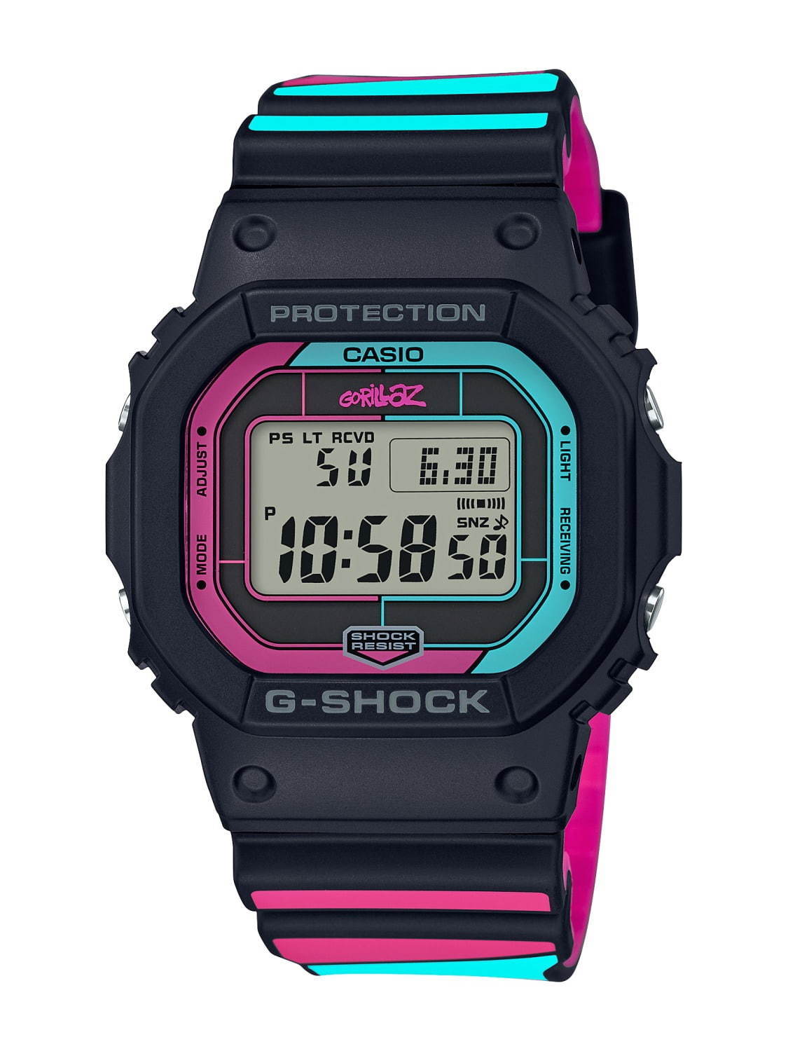 G-SHOCK×ゴリラズのコラボ腕時計、1st＆最新アルバムのジャケット