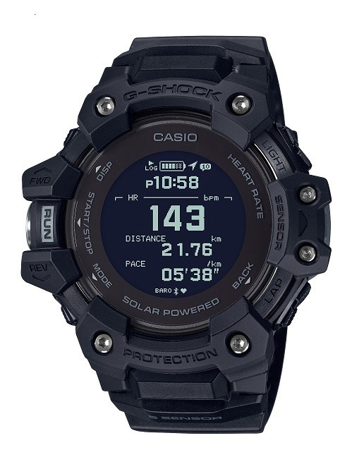 G-SHOCKから心拍計＆GPS機能搭載の新作「GBD-H1000」アプリで計測