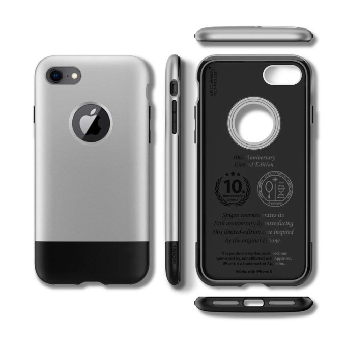 初代iPhoneデザインのiPhone 8/8 Plus用ケース、シュピゲンから発売