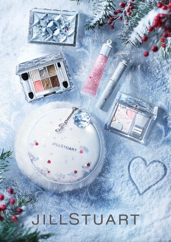 ジルスチュアート ビューティのクリスマスコフレ、ハートが忍ぶアイ