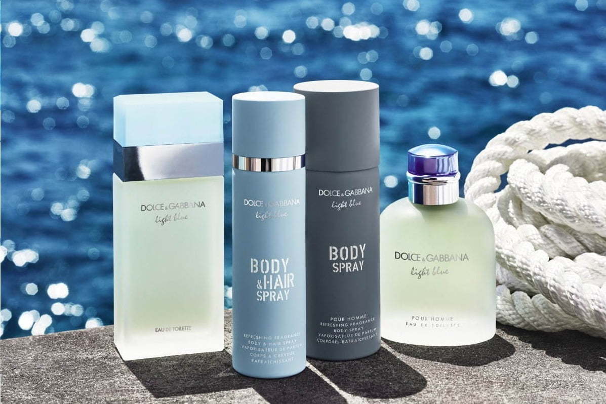 ドルチェ＆ガッバーナ ビューティ「ライトブルー」を爽やかに纏う