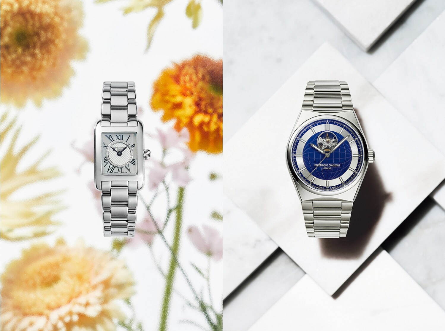 フレデリック・コンスタントの日本限定モデル発売、地球モチーフや