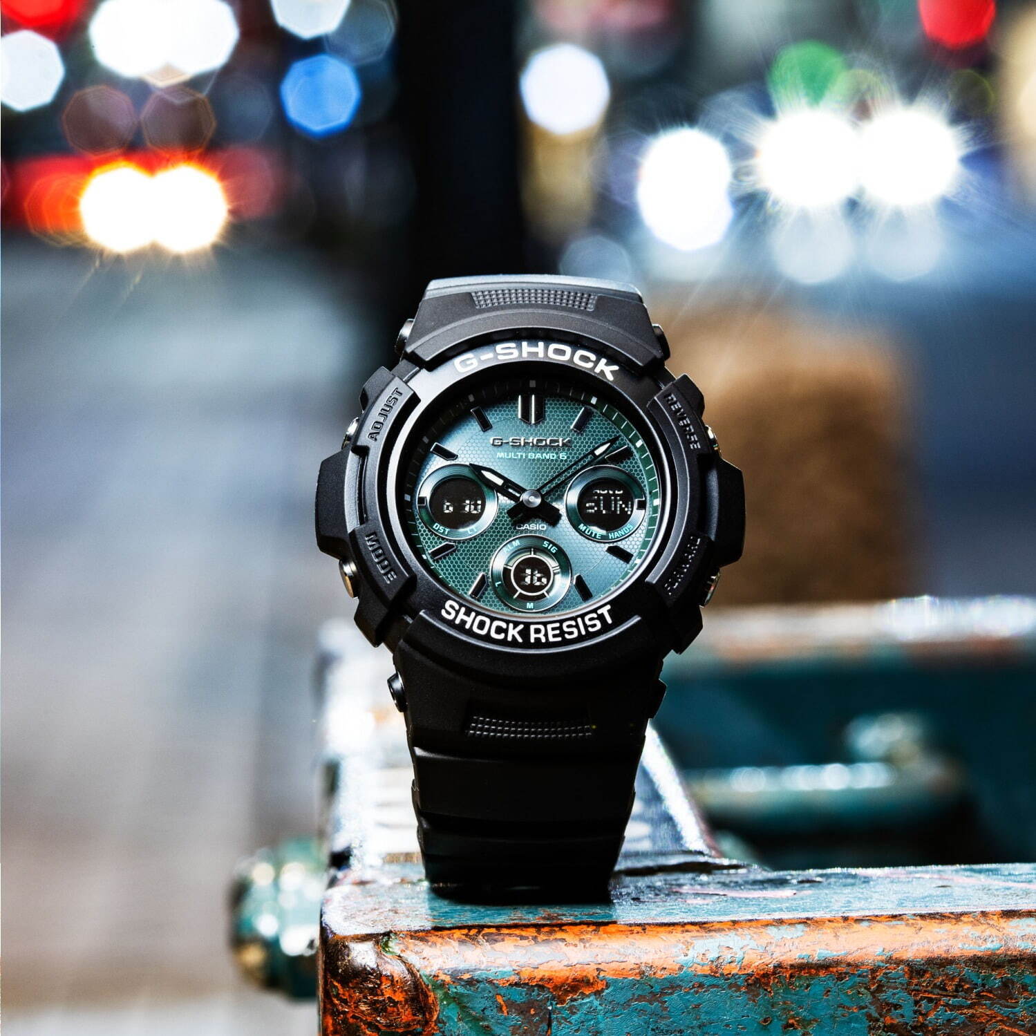 写真7/14｜G-SHOCK“ブラック×グリーン”新作腕時計、定番「GW-B5600