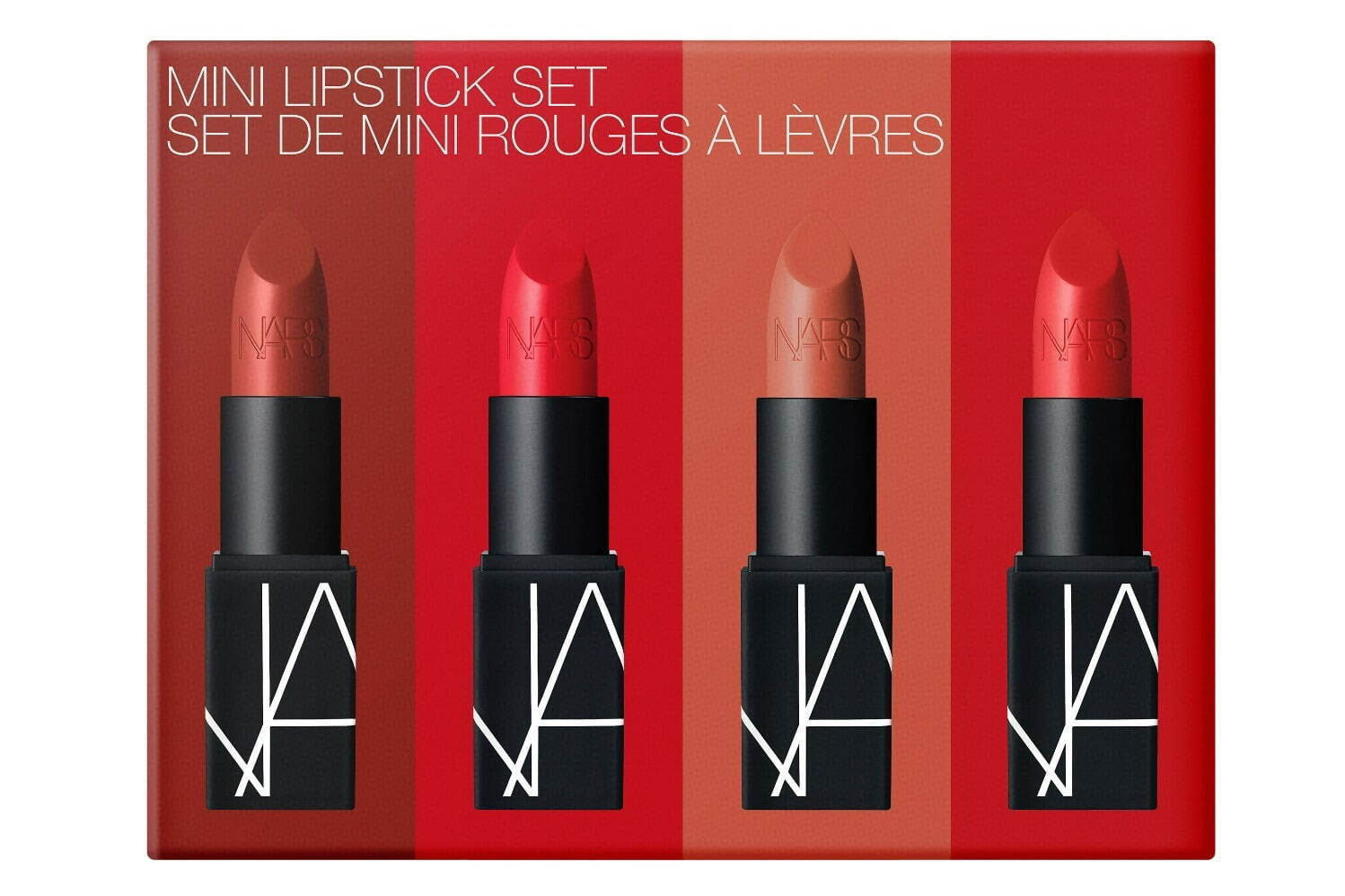 NARS21年秋コフレ「ミニリップスティックセット」人気サテンレッド