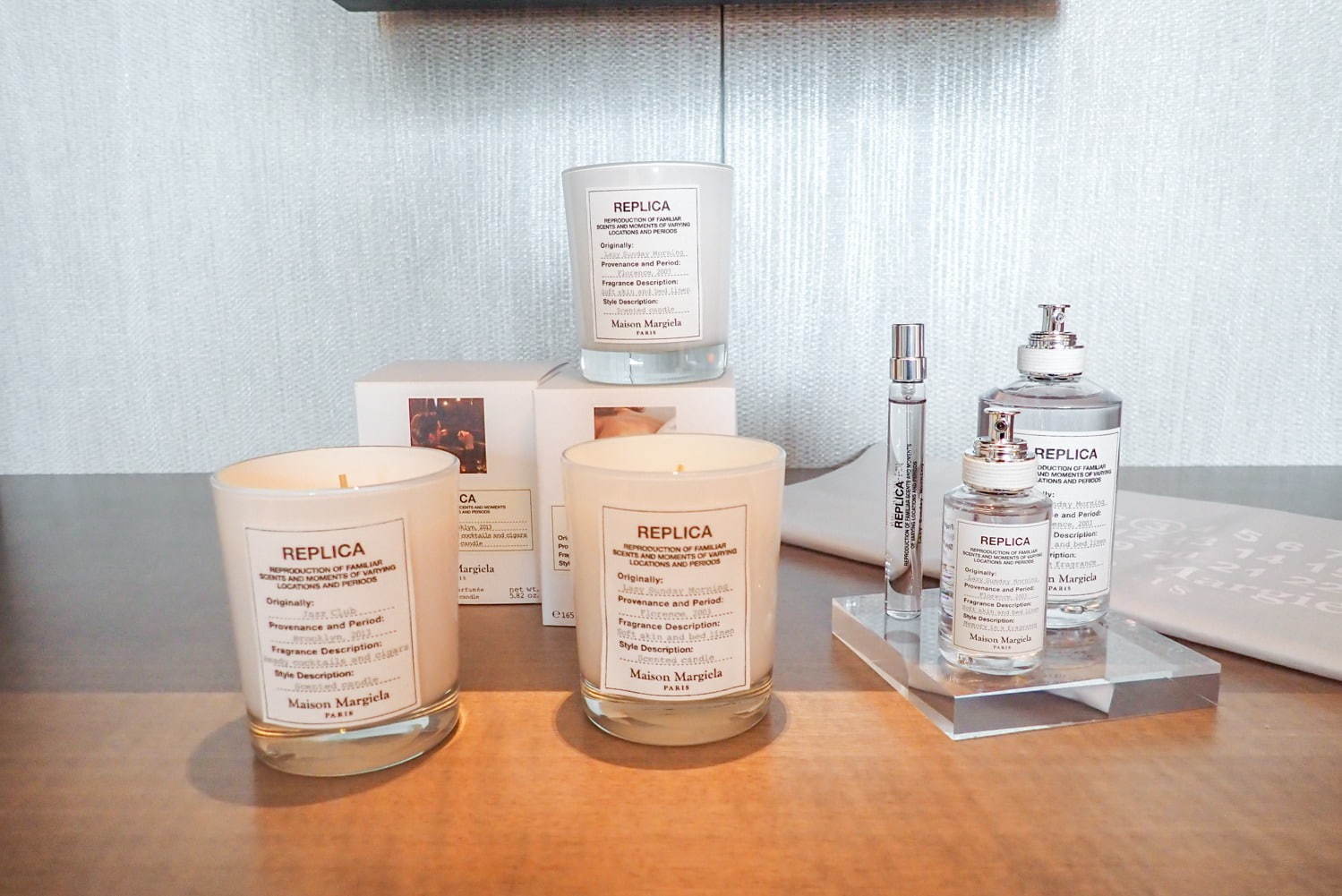 メゾン マルジェラ人気フレグランス「レプリカ」がキャンドルに