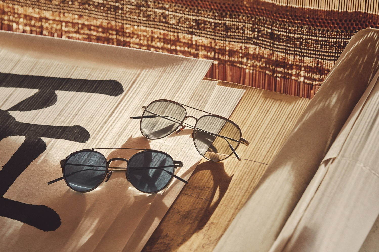 オリバーピープルズ“日本の匠”オマージュの新作アイウェア、日本製