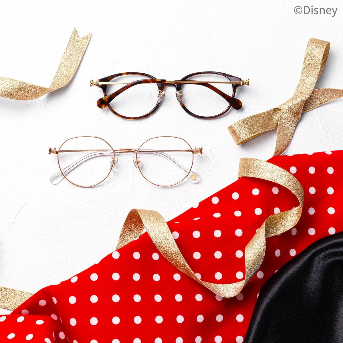 Zoffのディズニー「ミニーマウス」モチーフ新作アイウェア、”大人