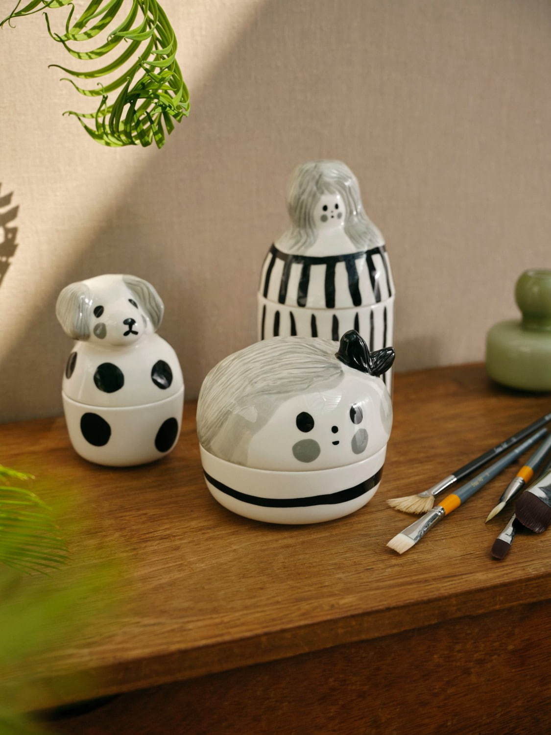 マリメッコから創立70周年記念の陶器フィギュア＆白黒ウニッコ柄