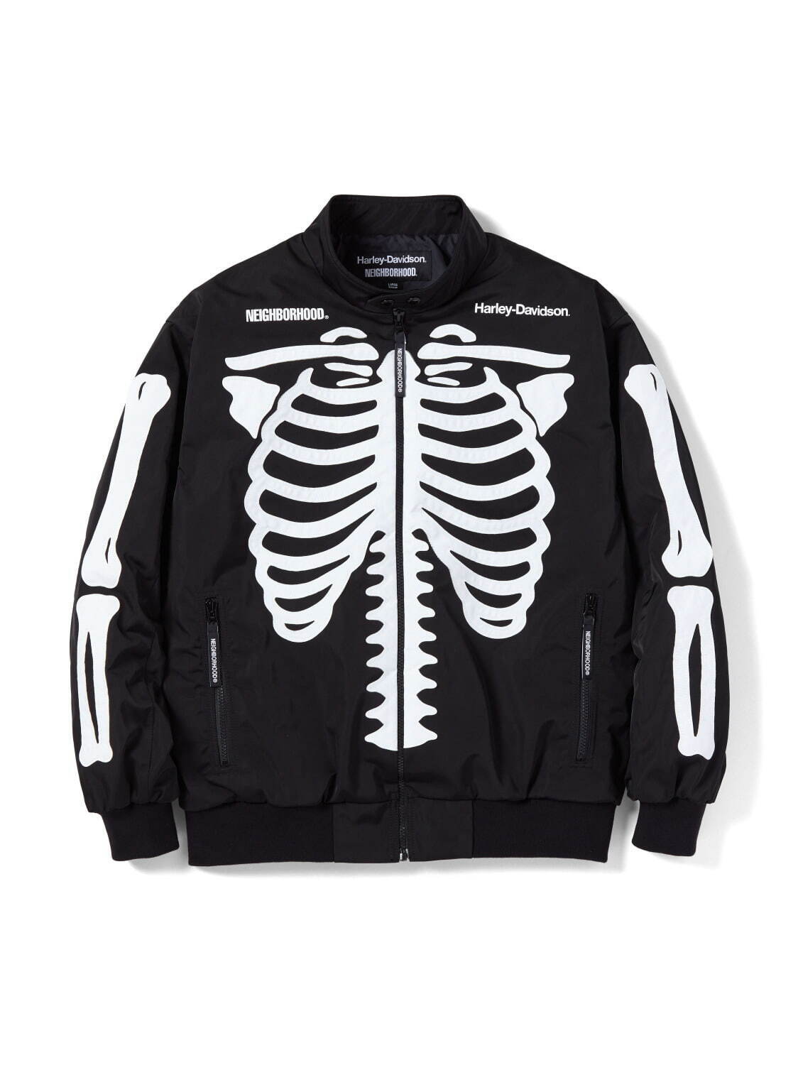 ネイバーフッド×ハーレーダビッドソン、“スカルボーン”ジャケットや