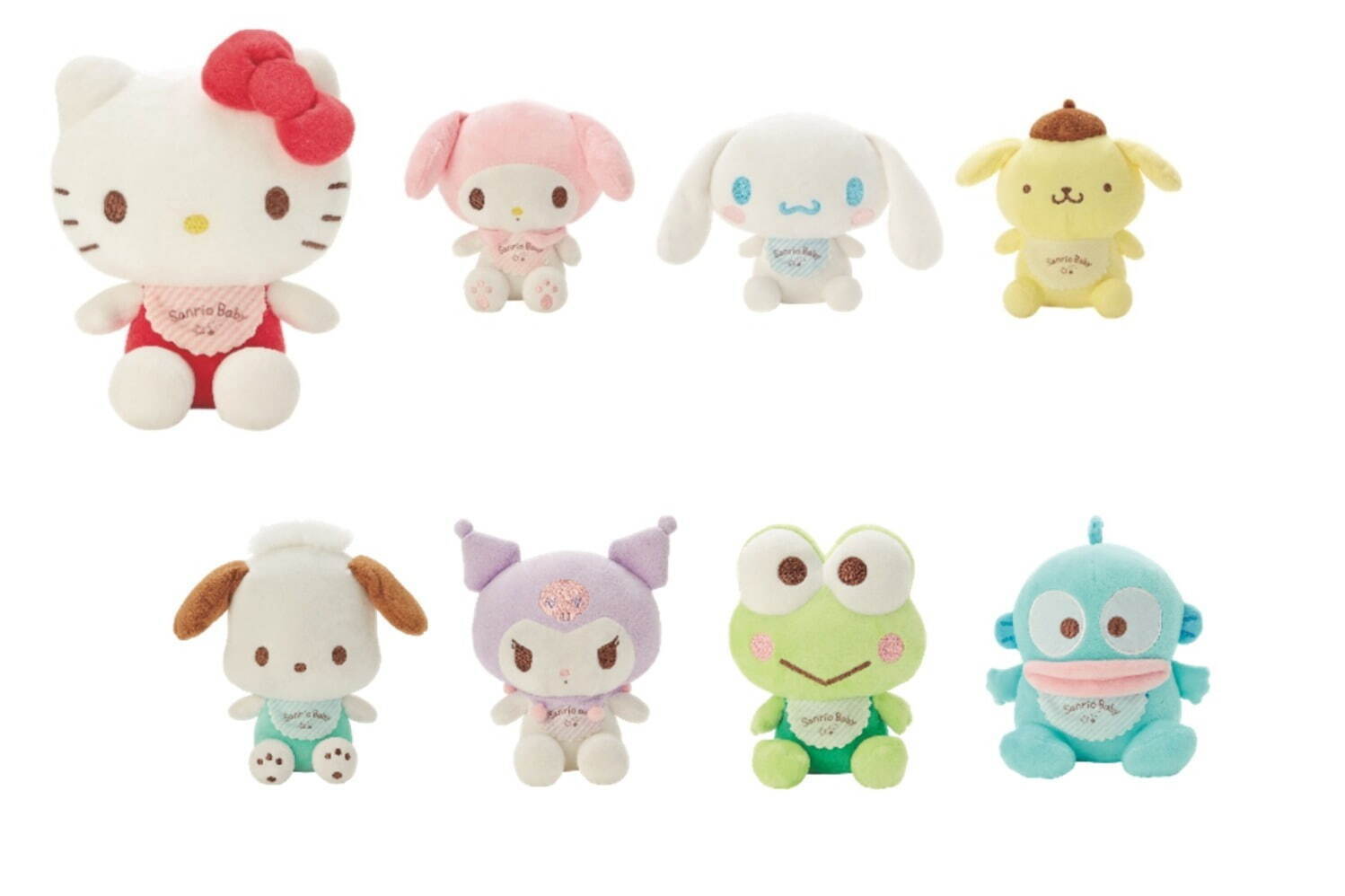 サンリオベビー新作グッズ、“スタイ付き”クロミやマイメロディの