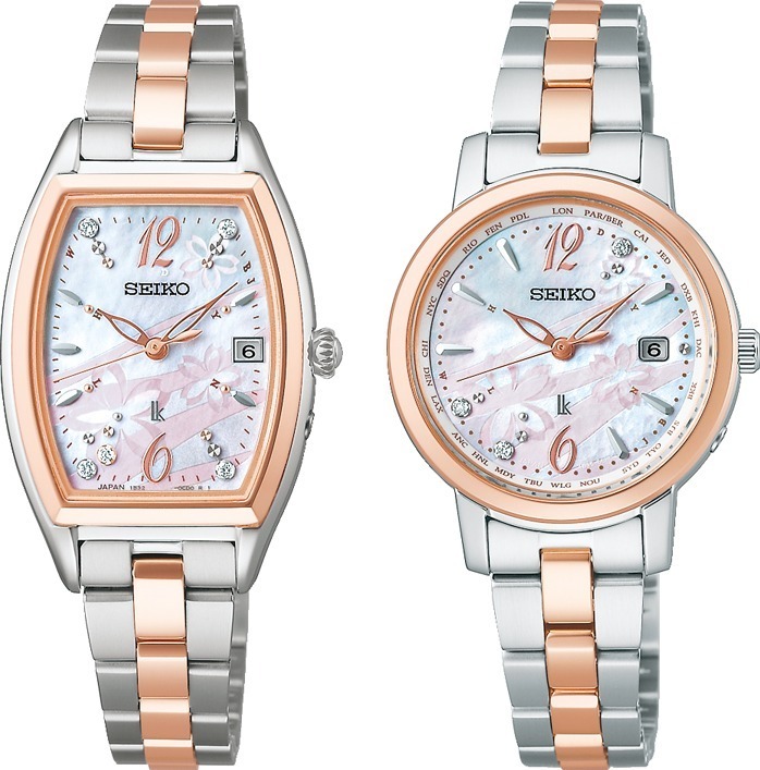 セイコー ルキア＆セイコーセレクション、桜の限定腕時計「2023 SAKURA