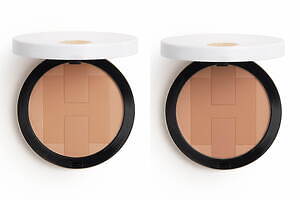 エルメス新作フェイスパウダー「Hトリオ」太陽や大地に着想、“虹色に