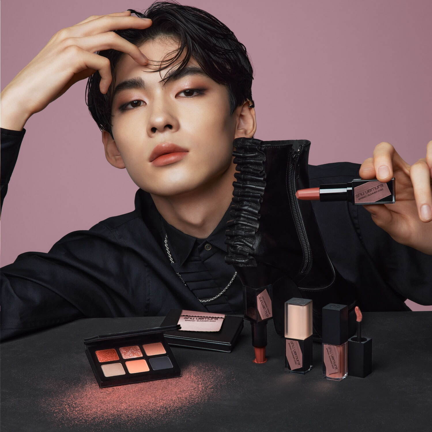 シュウ ウエムラ2022年春夏コスメ、“限定色＆復刻色入り”ヌードカラー