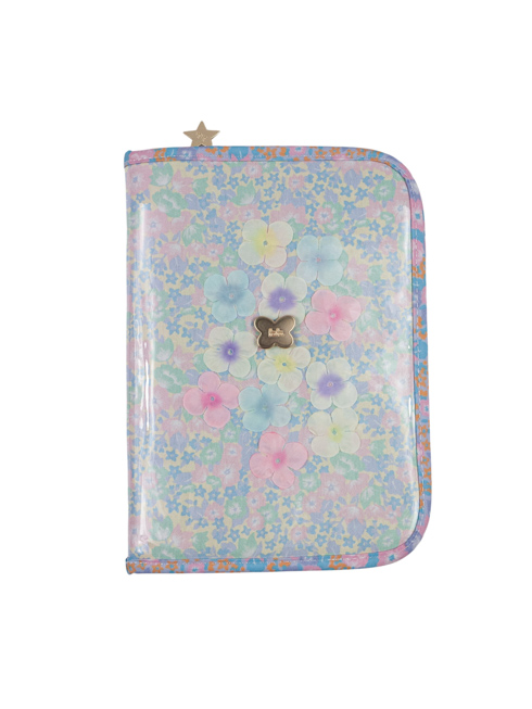 MICHALINA | マルチ・母子手帳ケース(L) - ライラックリボン 【公式