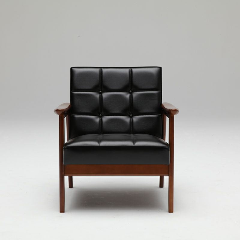 カリモク60 Kチェア1シータースタンダードブラック（ウォールナット色