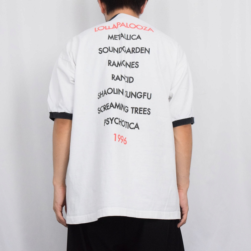 90年代 90s ロラパルーザ バンT ミュージック 音楽 アメリカ製