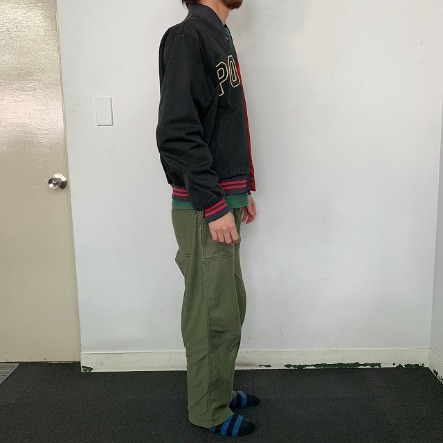 激レア90s POLO SPORT Blackタイガージャケット 90年代 ラルフローレン