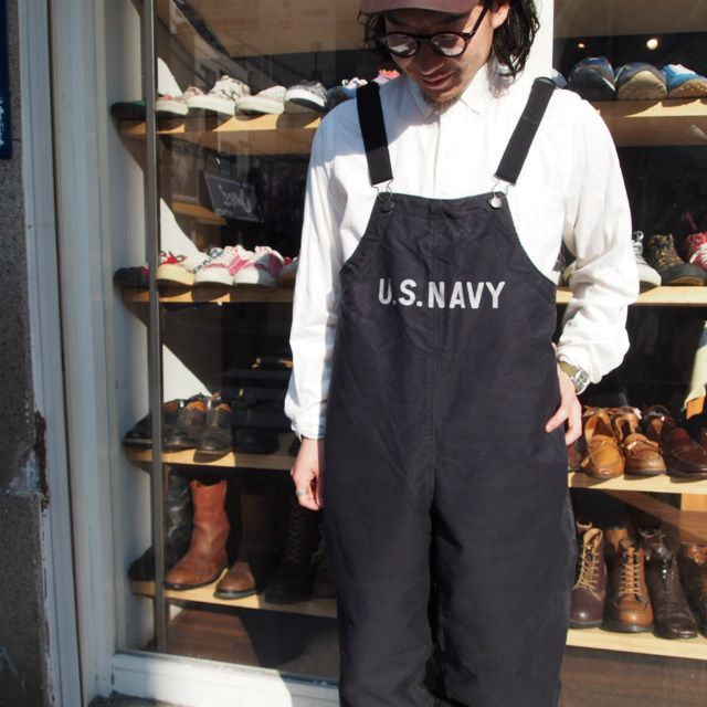 40's USN N-1 デッキパンツ 後期 US.NAVY デッキフック ジャングル