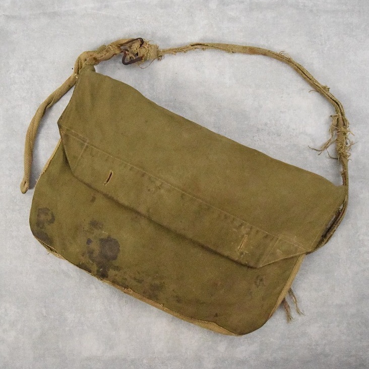 40s 40年代 50s 50年代 フランス軍 キャンバス サコッシュバッグ