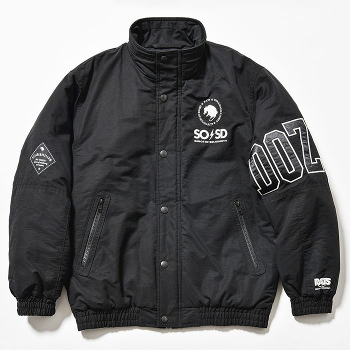 RATS/TRACK JKT BLACK RATS