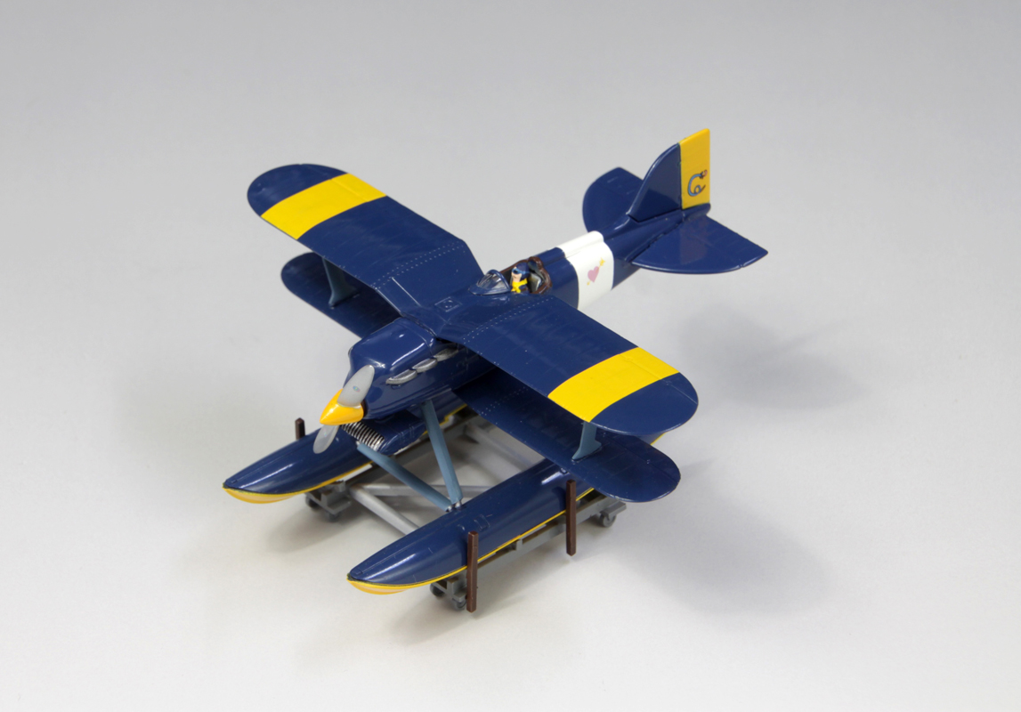 紅の豚 1/72完成品カーチスR3C-0