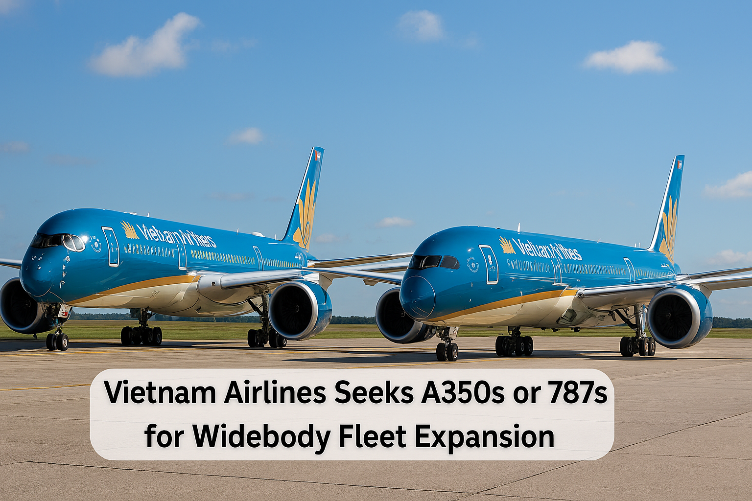 Vietnam Airlines Eyes Airbus A350s or Boeing 787s for Long-Haul