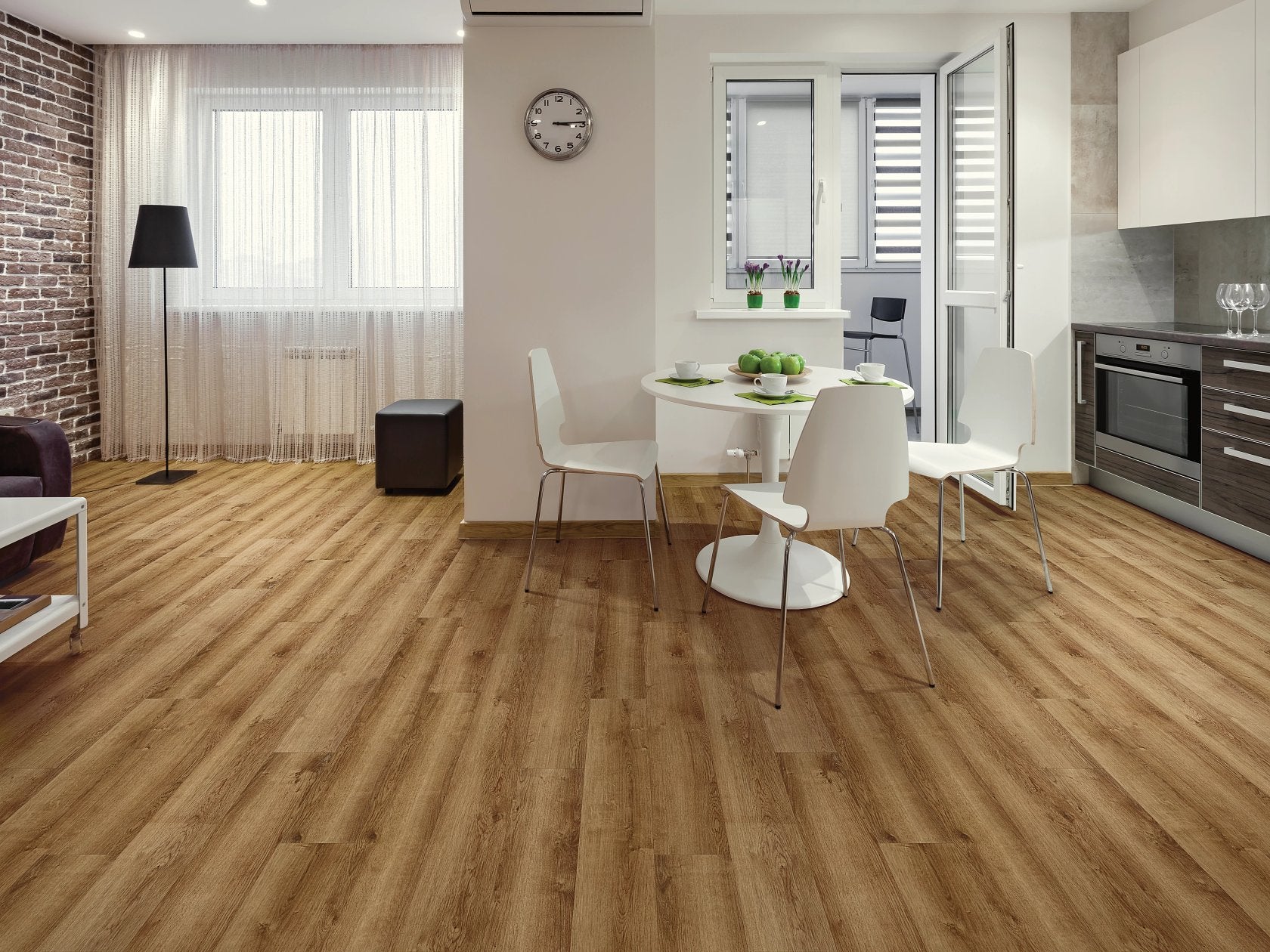 COREtec Monterey Oak Vinyl Plank Flooring LVP Pro Classics (7
