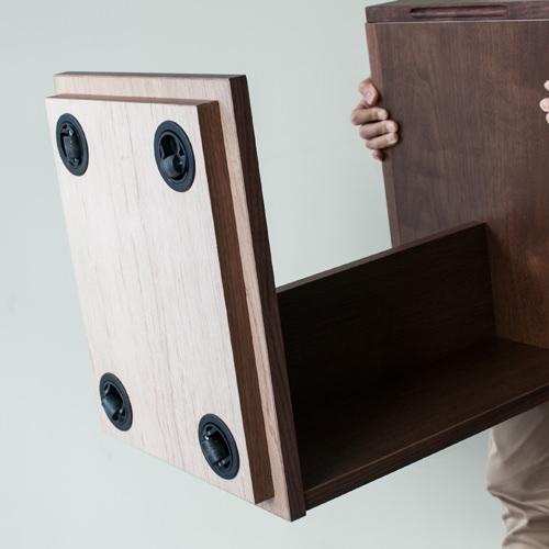 引き出し収納・キャスター付きGIRAREサイドテーブル | その他アイテム