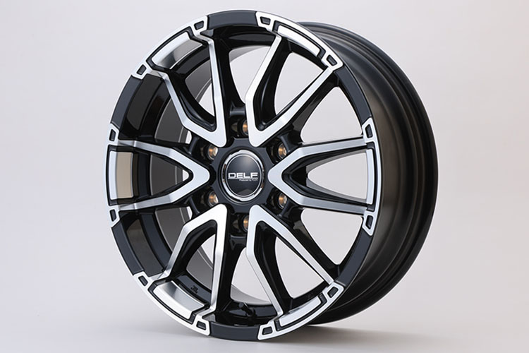 ハイエース専用デザインのアルミホイール『Delf 06』17インチと18