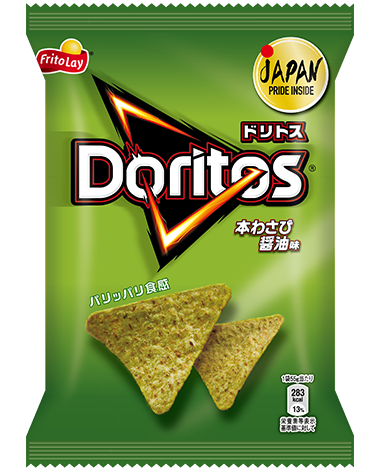 ドリトス 本わさび醤油味｜商品情報｜ジャパンフリトレー株式会社