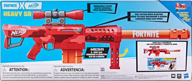 Nerf - Fortnite Heavy SR Blasted – Franklin's Toys