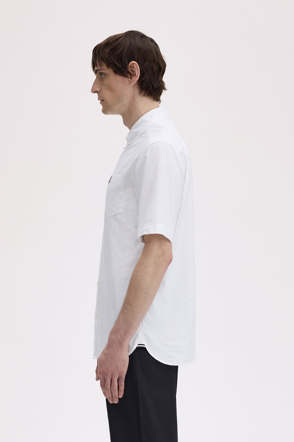 Oxford Short Sleeve Shirt(S 100：WHITE): | FRED PERRY JAPAN
