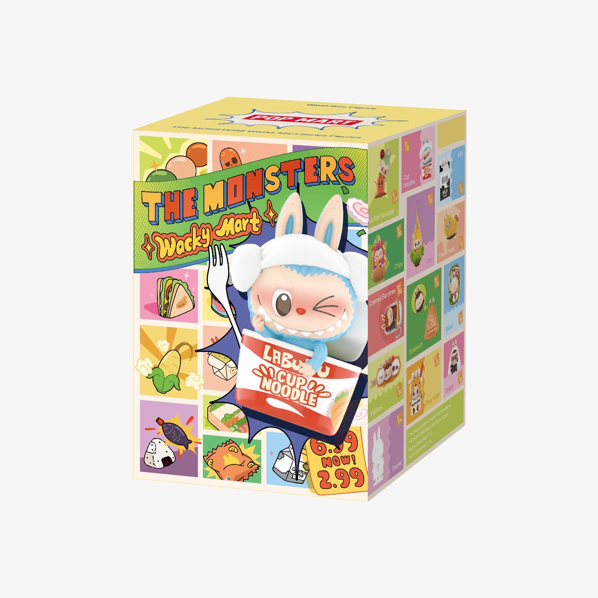 POP MART THE MONSTERS Labubu Wacky Mart Series Figures [1 Blind Box]