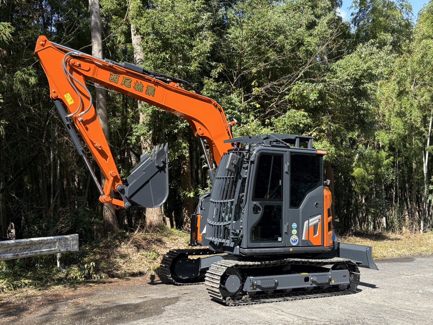 新車納入実績】日立建機 油圧ショベル「ZX75USK-7」のご紹介！◇新車