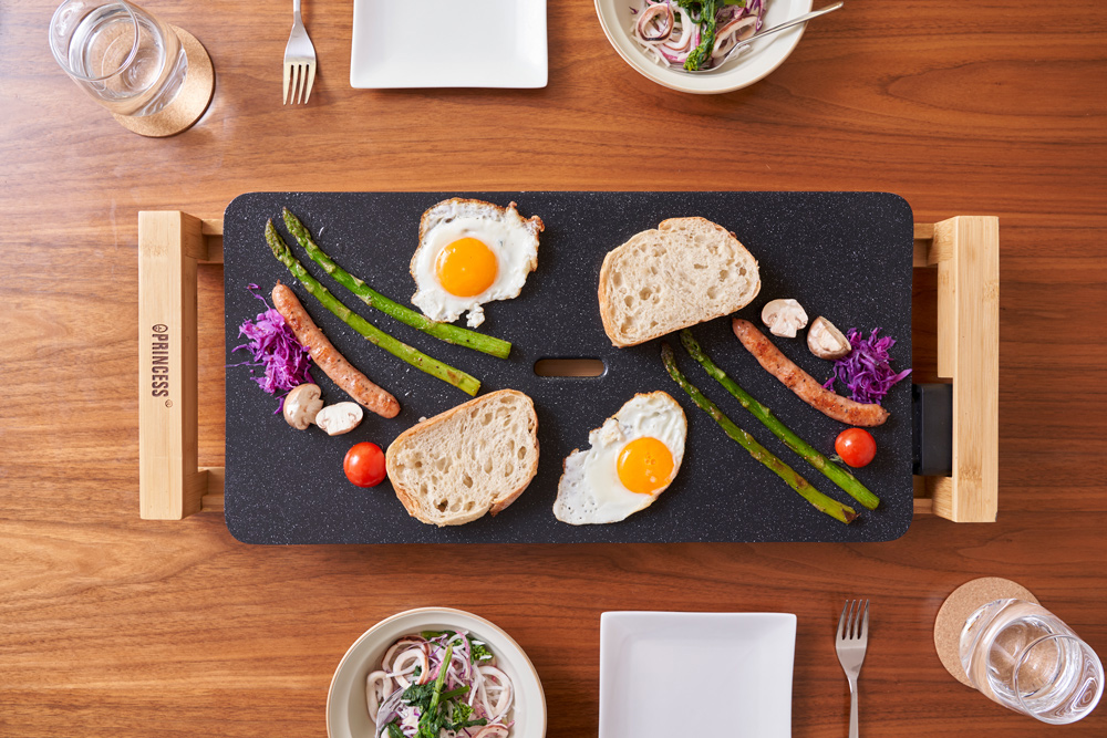 プリンセス PRINCESS テーブルグリルストーン ホワイト / フジオー