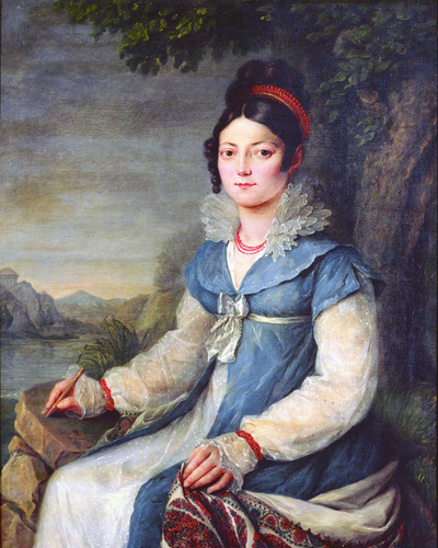 貴婦人の肖像 | ロベール・ルフェーヴル周辺の画家 | 収蔵品詳細