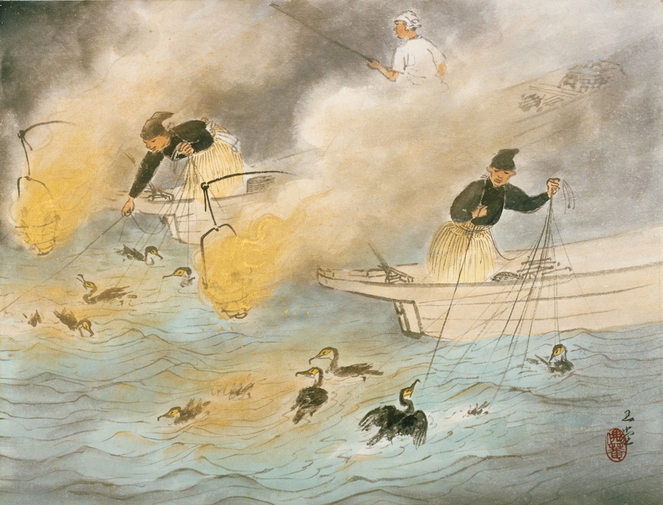 鵜飼 | 川合玉堂 | 収蔵品詳細 | 作品を知る | 東京富士美術館（Tokyo