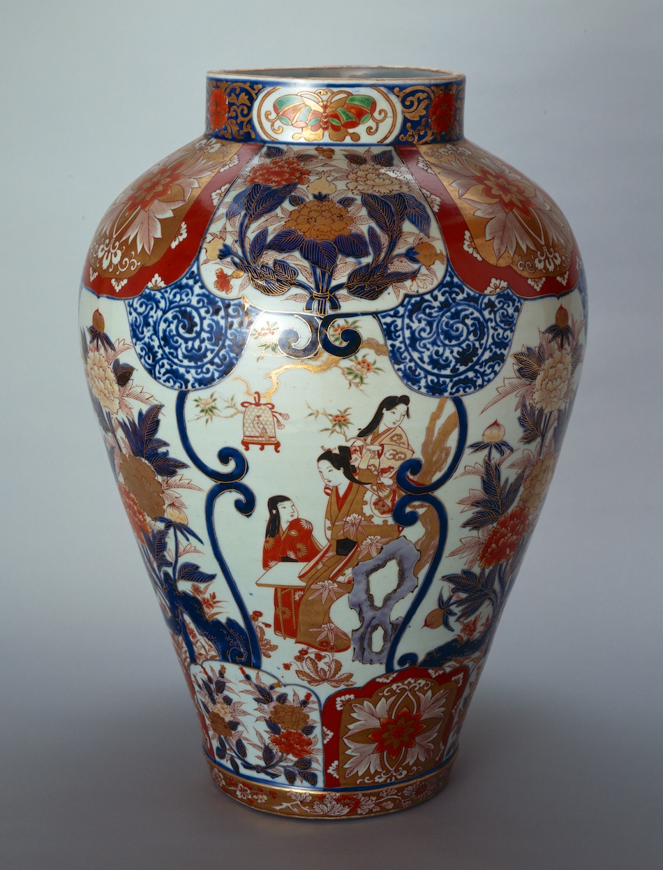 ⭐枯淡！江戸時代 染付花鳥紋様壺 瓶 古美術品 コレクション骨董品