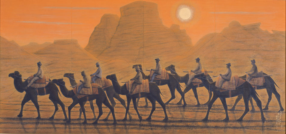 特集展示「シルクロードと日本」～池田大作先生と平山郁夫先生が紡いだ